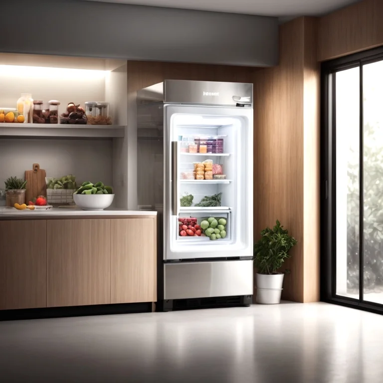 AI-gesteuerter Gefrierschrank